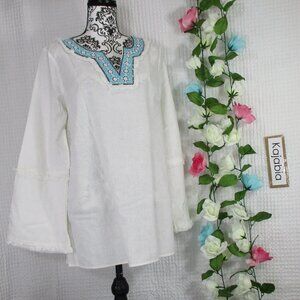 CROWN & IVY Tunic Top NWT Top Size Medium